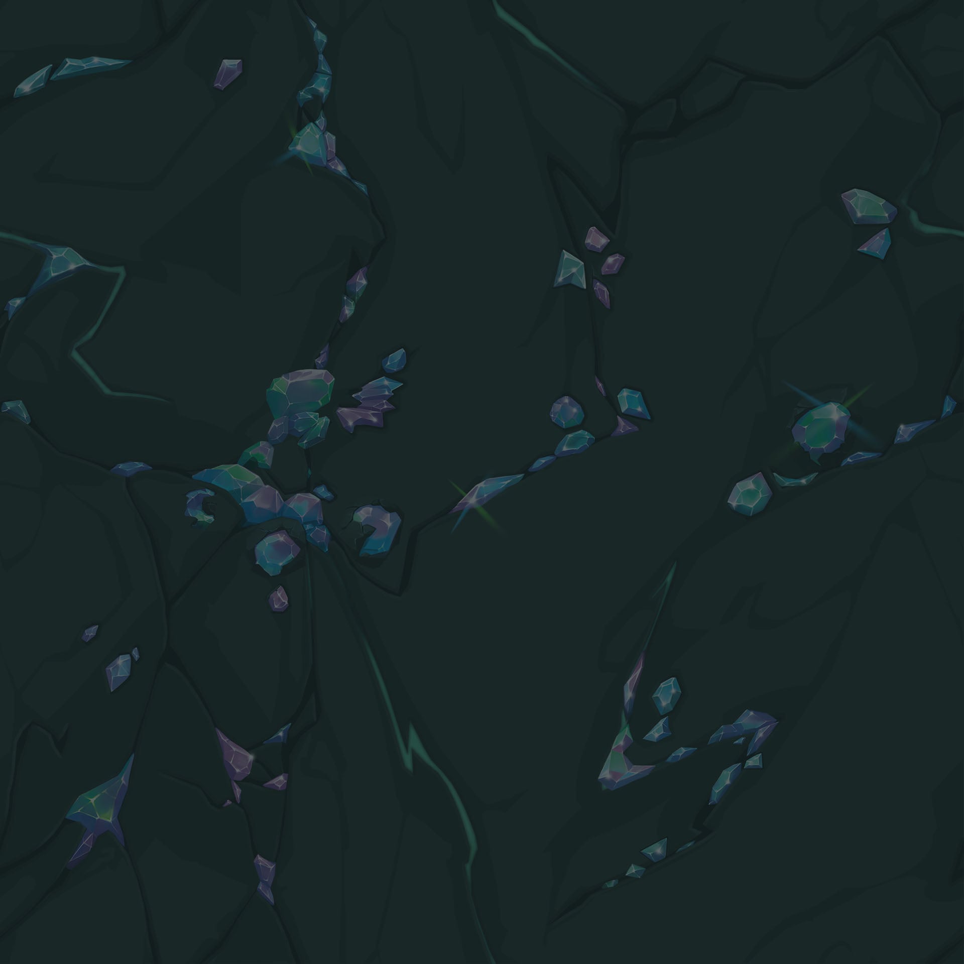 Crystal Cavern — Primary Background