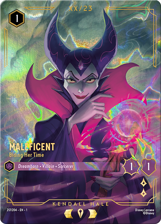 Maleficent — Biding Her Time Disney Lorcana card