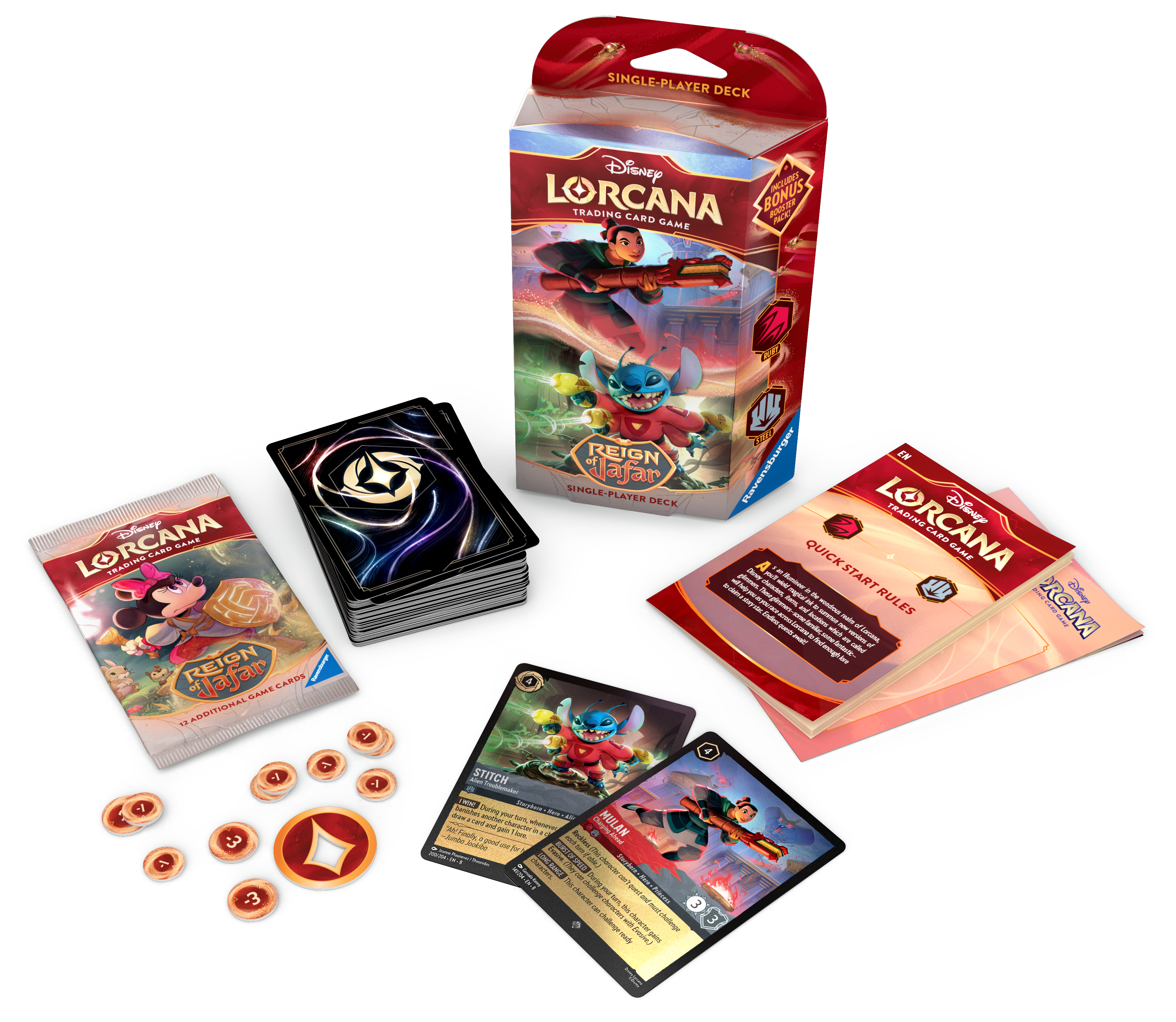 Starter Deck — Mulan Stitch Spill Variant