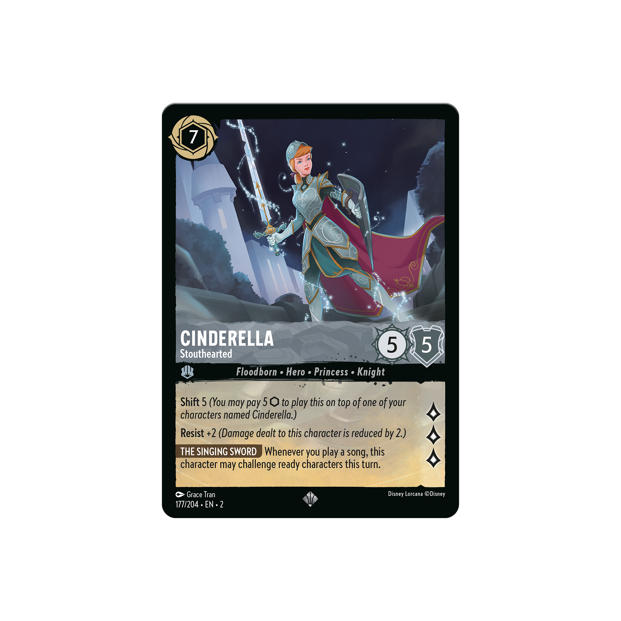 Cards Cards Character Cinderella Stouthearted