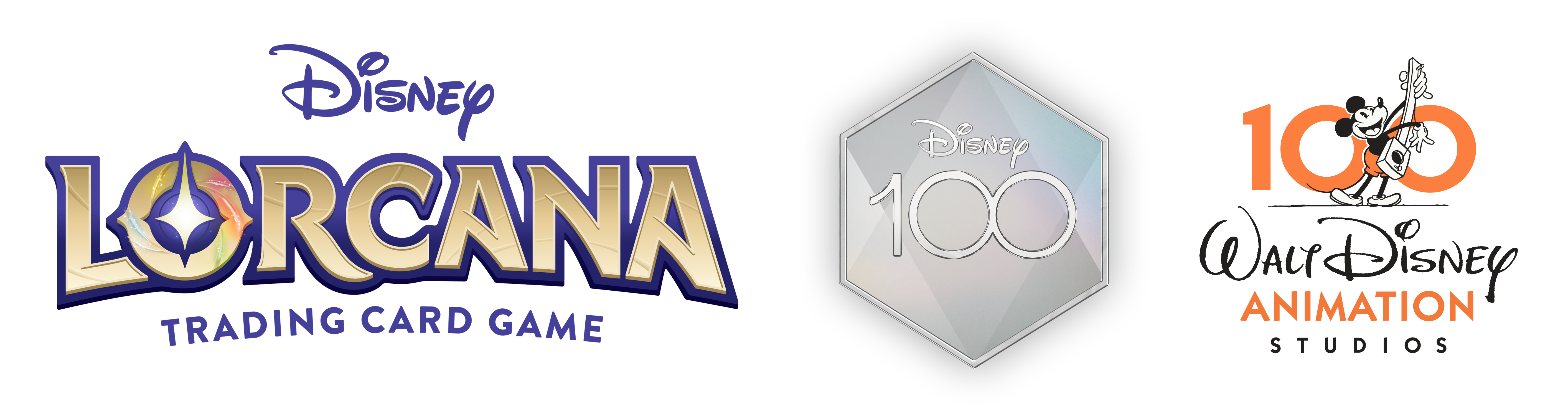 Disney100 Collector's Edition — Logo Lockup (Light Background)