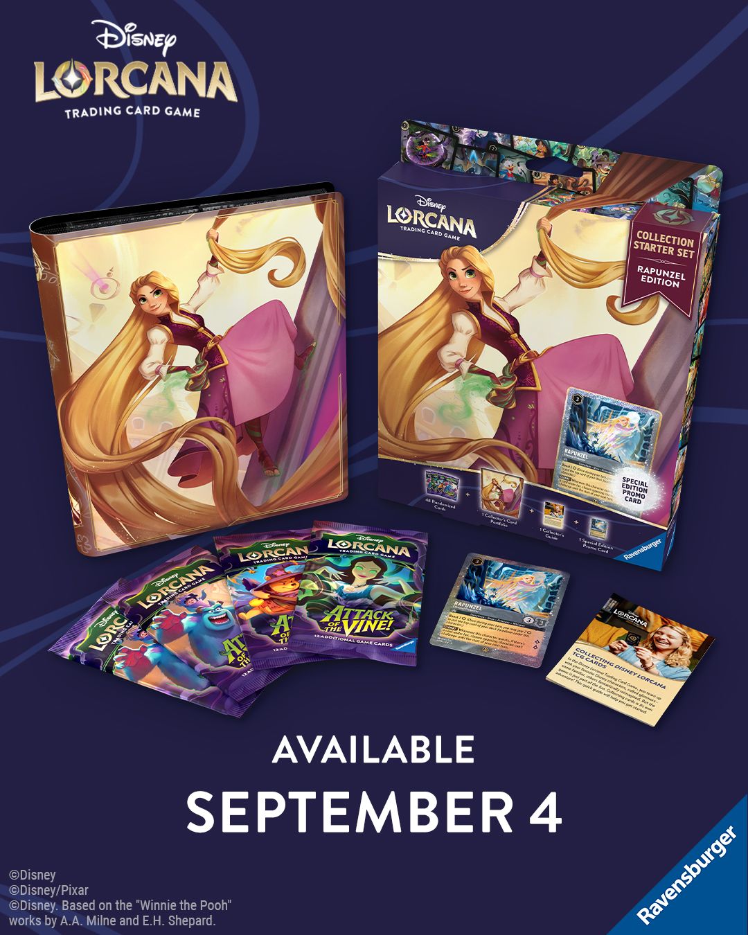 Disney Lorcana: Attack of the Vine! Collection Starter Set - Rapunzel Edition