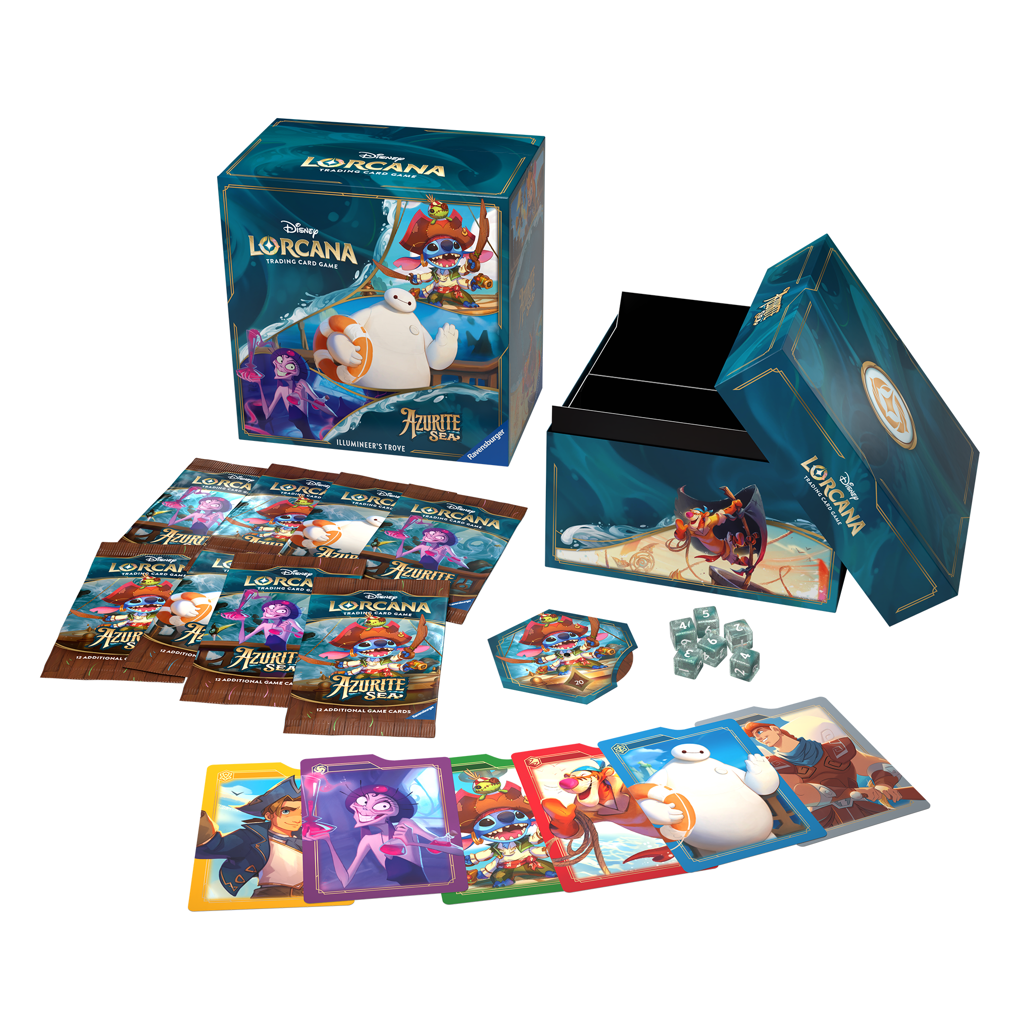 Disney Lorcana: Azurite Sea Illumineer's Trove