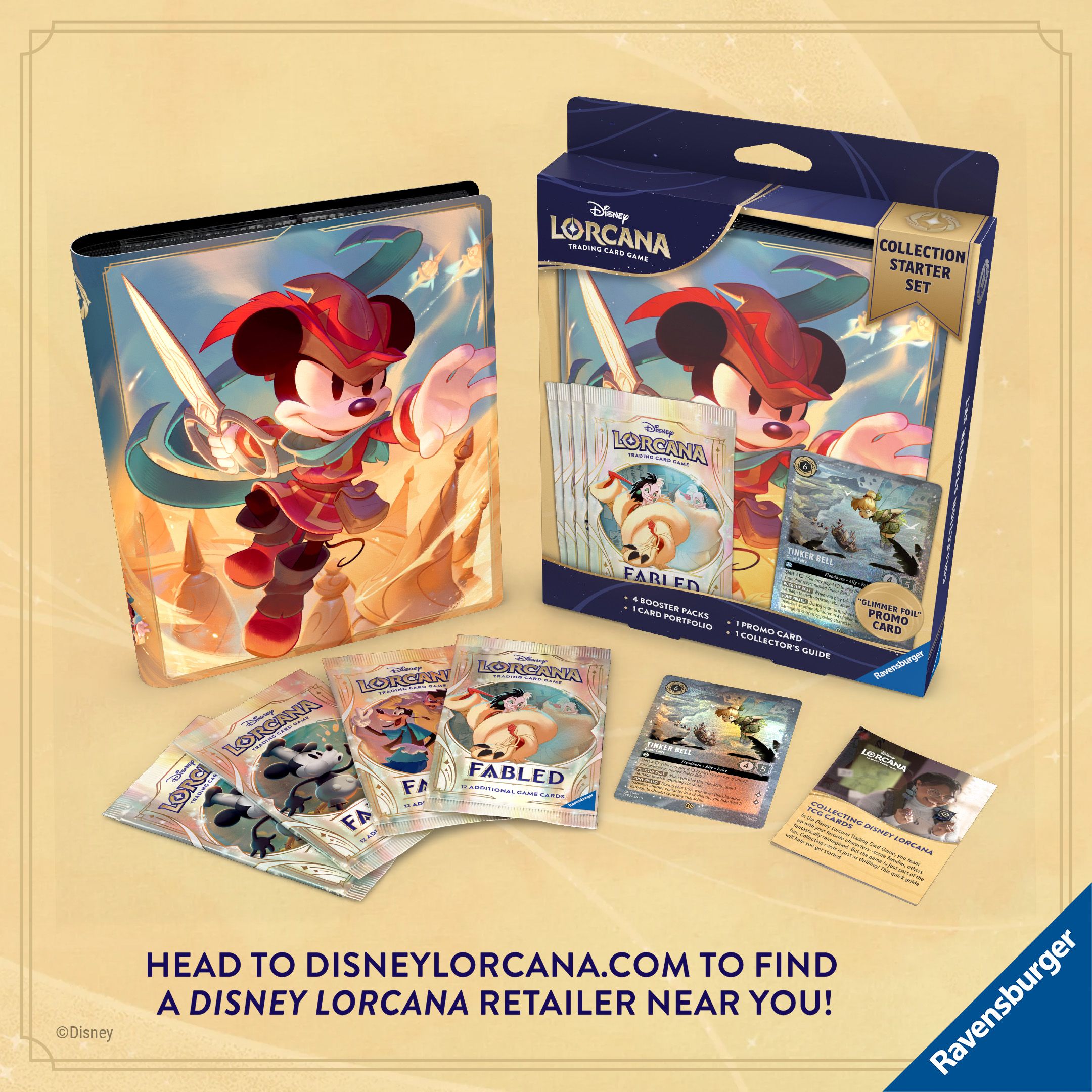 Disney Lorcana: Fabled Collection Starter Set