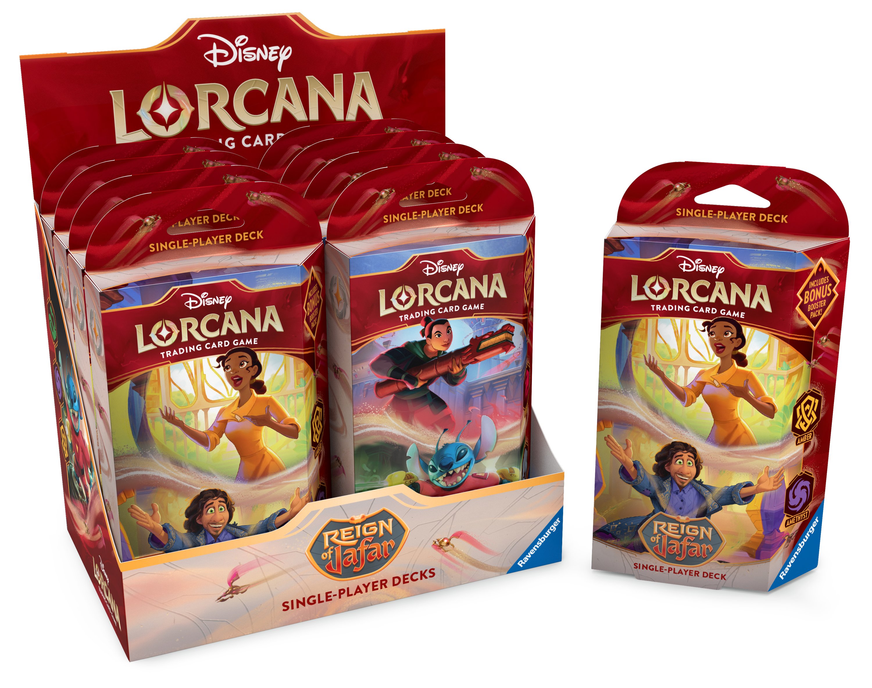 Disney Lorcana: Reign of Jafar Starter Deck (Amber & Amethyst)