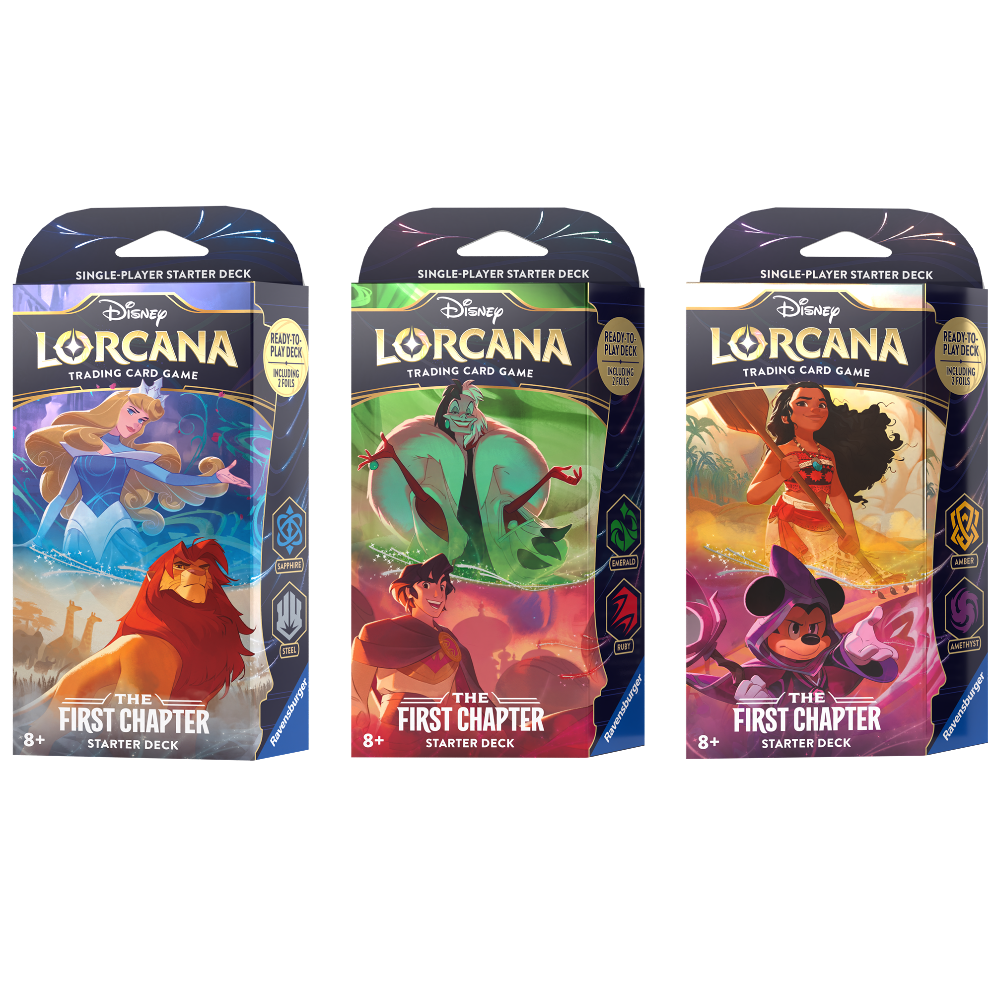 Disney Lorcana: The First Chapter Starter Blister Bundle