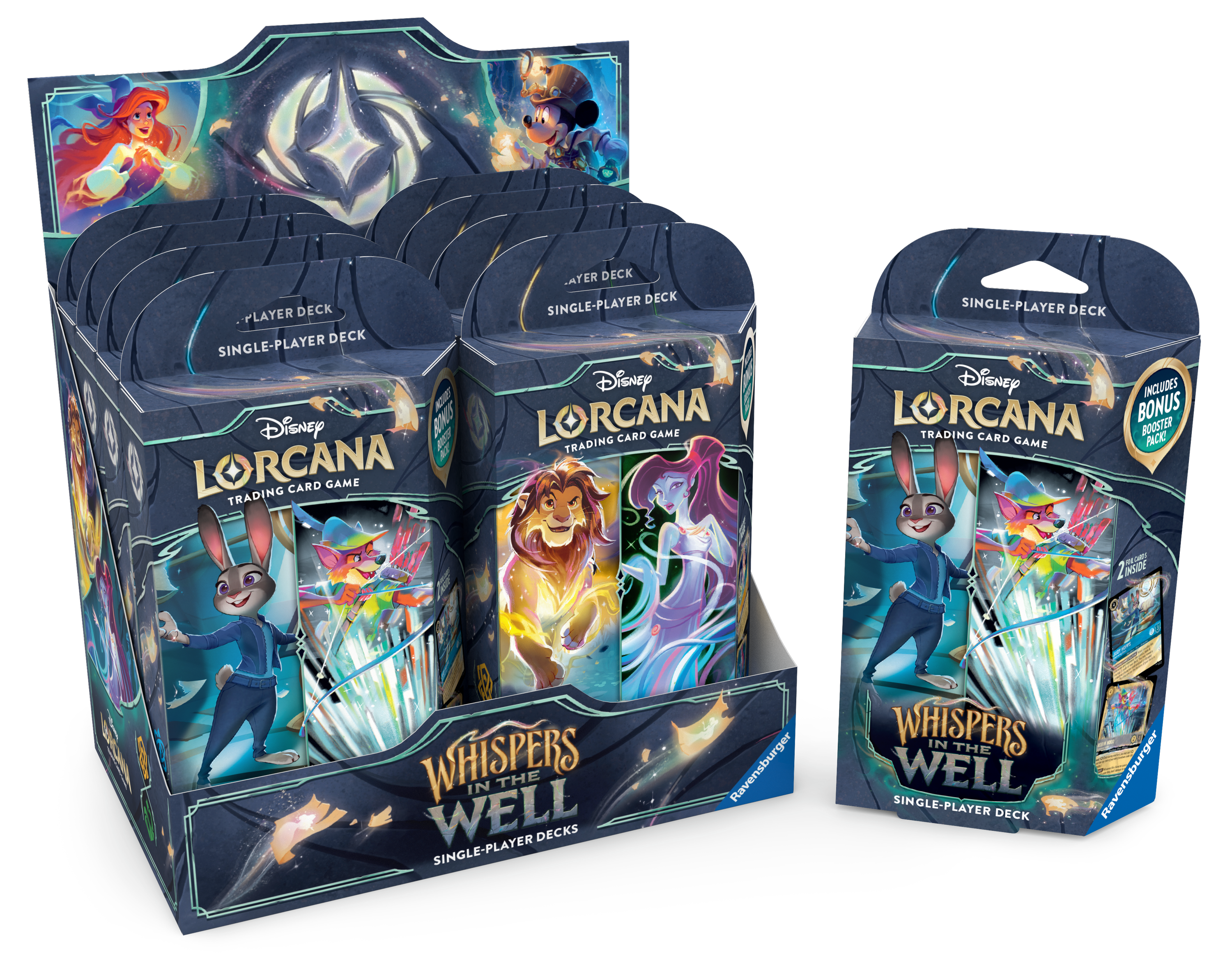 Disney Lorcana: Whispers in the Well Starter Deck (Amber & Emerald)