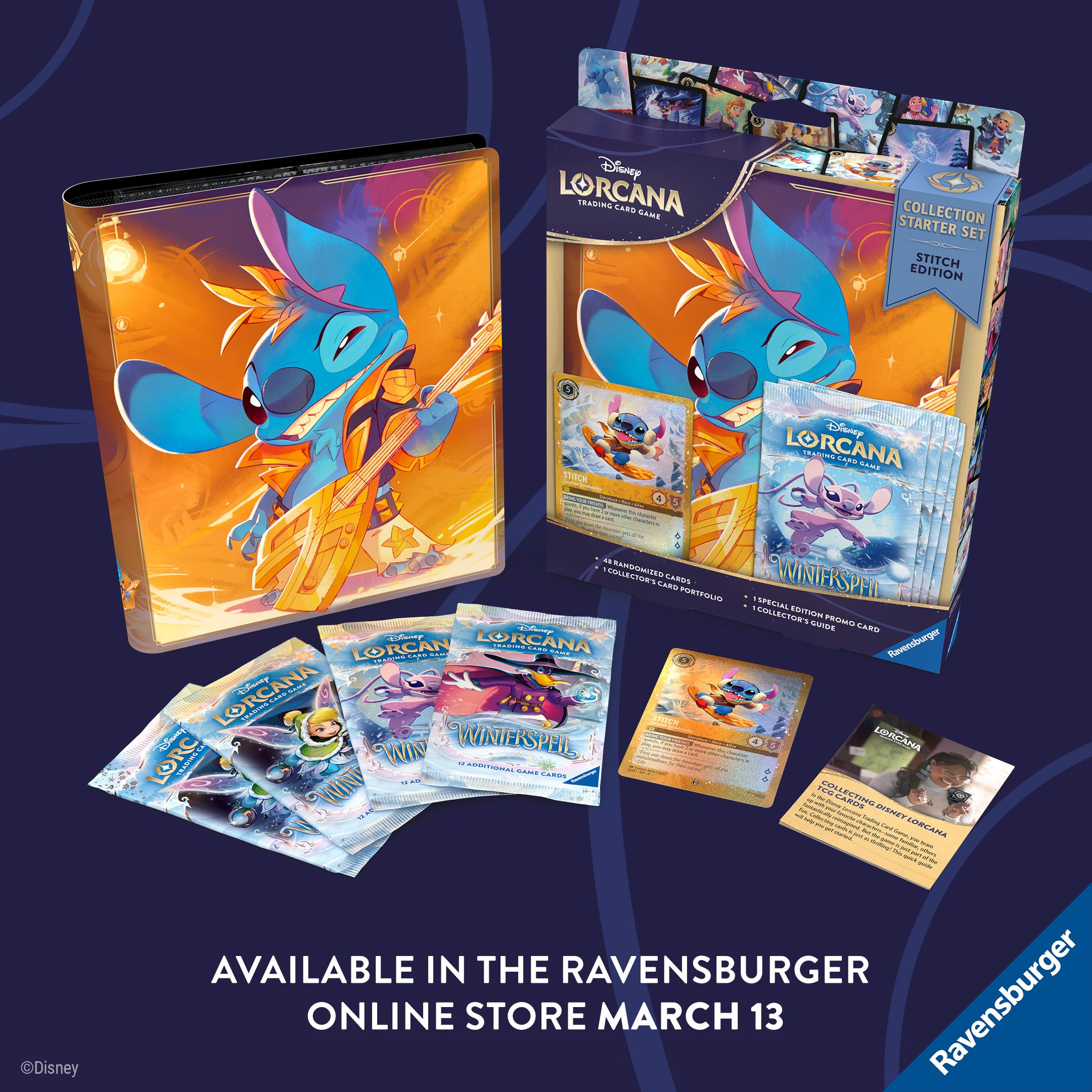 Disney Lorcana: Winterspell Collection Starter Set - Stitch Edition